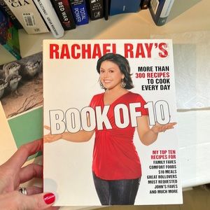 Brand new, never used Rachael Ray Cookbook Book of Ten